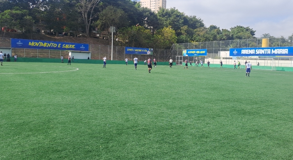 Arena Santa Maria é inaugurada com festa, jogo e presença em massa da população