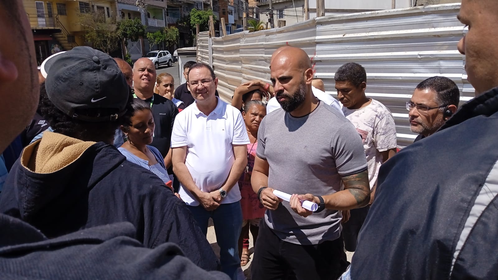 Favela do Limite: esperança renovada com visita do prefeito Gerson Pessoa (Podemos) e promessa de urbanização