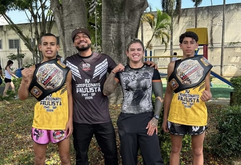 Jovens do Jd. Santa Maria são campeões paulistas e agora miram o Brasileiro de Muay Thai