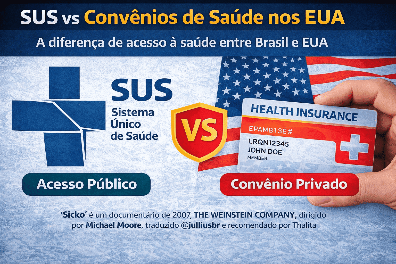 SUCATEAMENTO DA SAÚDE: ESTRATÉGIA POLÍTICA MATA MILHARES – Brasil segue o caminho dos EUA