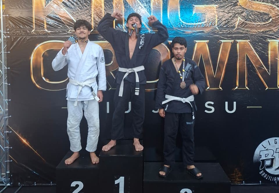 Eduardo “Muttley” é campeão em sua estreia no Jiu-Jitsu durante o Kings em Cotia